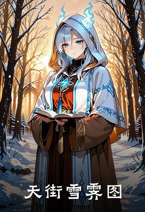 天街雪霁图