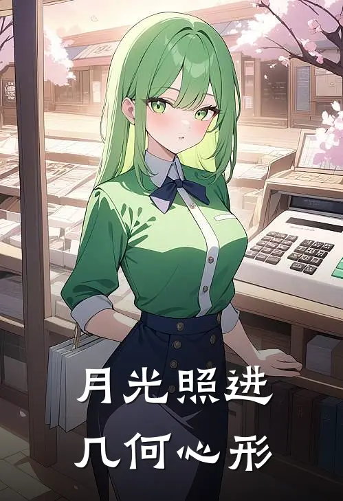 月光照进几何心形