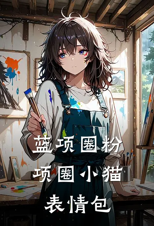 蓝项圈粉项圈小猫表情包