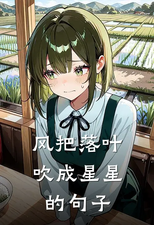 风把落叶吹成星星的句子