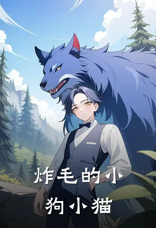 炸毛的小狗小猫