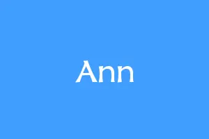 Ann