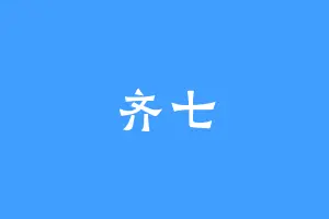 齐七