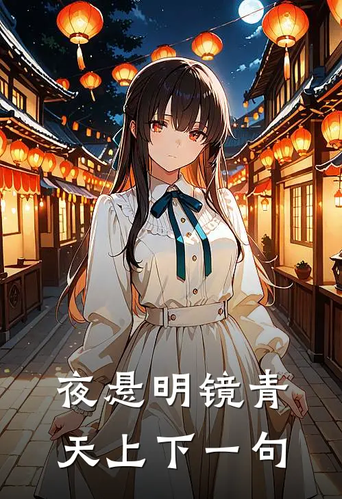 夜悬明镜青天上下一句